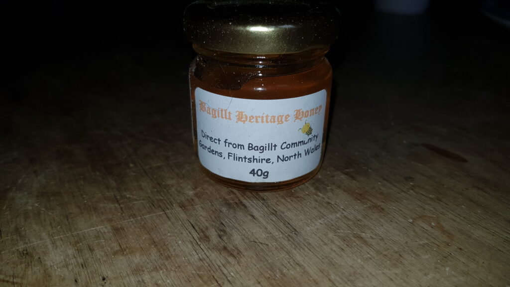 A 40g Jar of Bagillt Heritage Honey